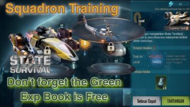 Don’t forget the Green Exp Book is Free State Of Survival