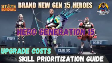 STATE OF SURVIVAL: GENERATION 15 – UPGRADE COST & SKILL RECOMMENDATION