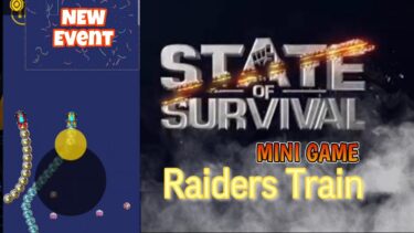 State Of Survival New Event “Mini Game Kereta Raider”