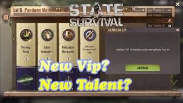 State Of Survival Update Migo 11 – Bakat Baru dan VIP Baru