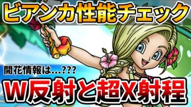 【ドラクエタクト】海辺の陽光ビアンカ性能チェック【開花情報は！？】