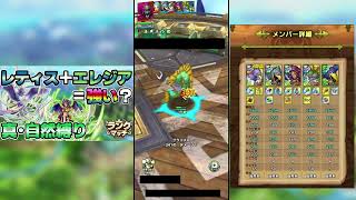 【ドラクエタクト】真・自然縛り！レティスと組み合わせればエレジアはか輝くのか！？